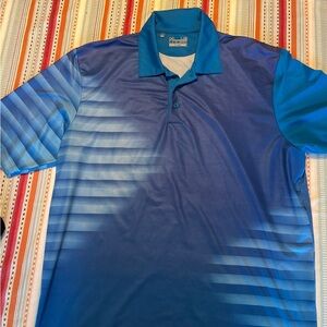 Under Armour Gradient Blue Polo Shirt